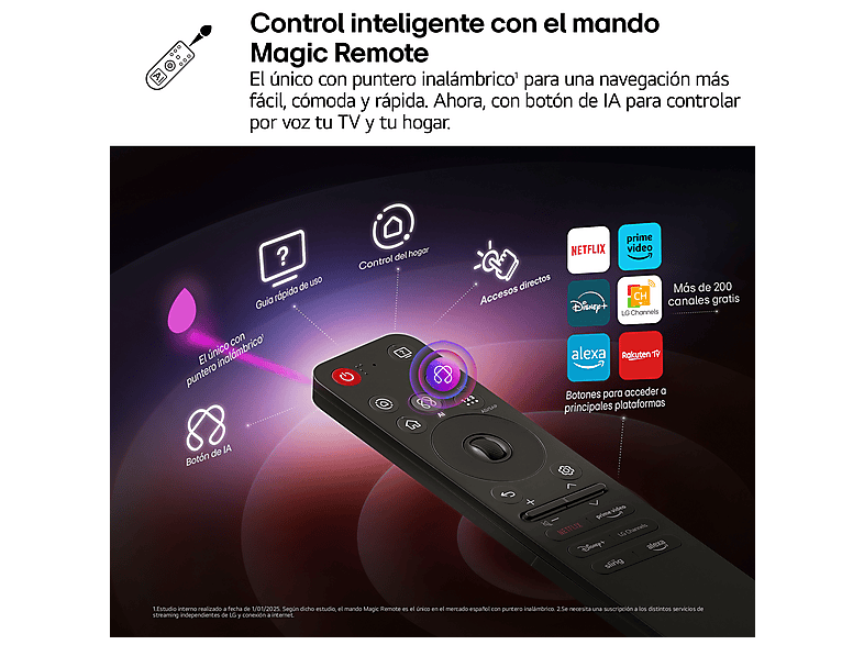 TV OLED 65" LG con OLED 4K en color Negro — foto 11