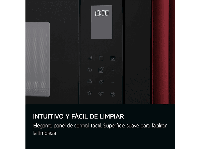 AEG Microondas con grill en color Negro/Inox — 900 W y 8 niveles — foto 9