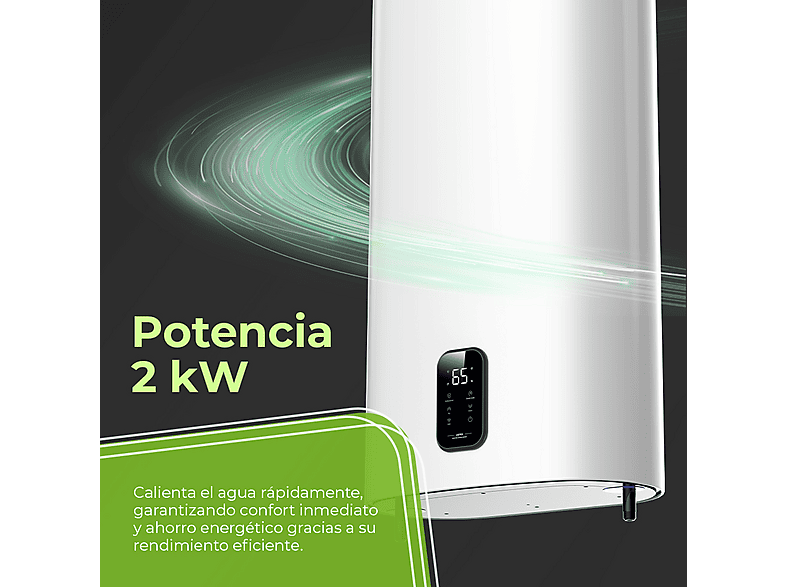 ASPES Termo eléctrico 92 l en color Blanco — foto 6