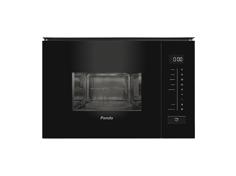 Microondas integrable PANDO ONE en color Negro de 800 W