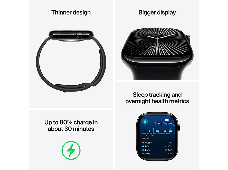 Smartwatch APPLE con M/L en color Plata — foto 3
