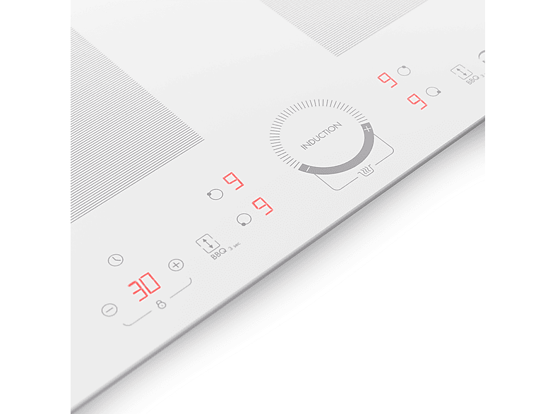 KLARSTEIN Placa de inducción en color Blanco (mod. Delicatessa 70 Flex) — foto 3