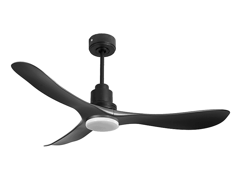 PURLINE Ventilador de techo 18 W (mod. TiomanD132C04LED64622) en color Negro