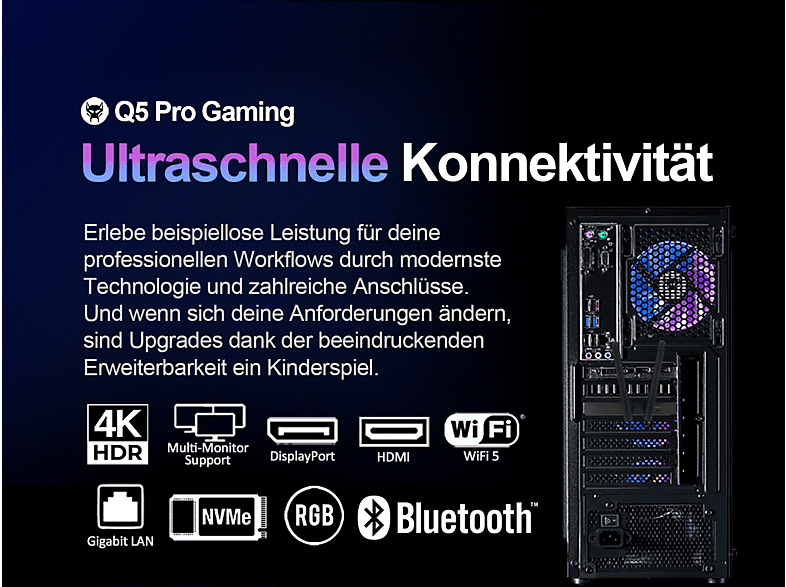 BEASTCOM Pack PC gaming — Intel® Core™ i7-11700F y 16 GB RAM — foto 9
