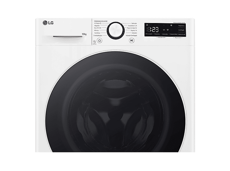 Lavadora carga frontal LG con Serie 600 en color Blanco — foto 4