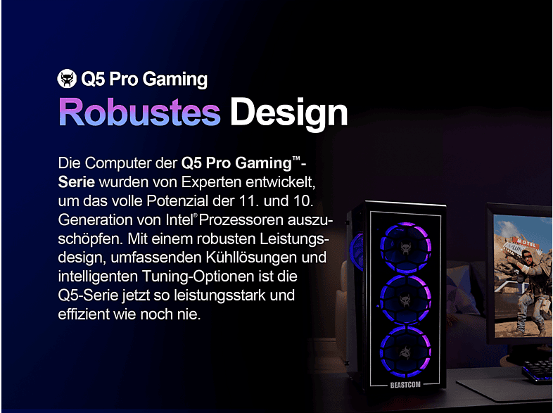 BEASTCOM PC Gaming Intel® Core™ i9-10900F (mod. Q5 | Pro Gaming) — foto 6