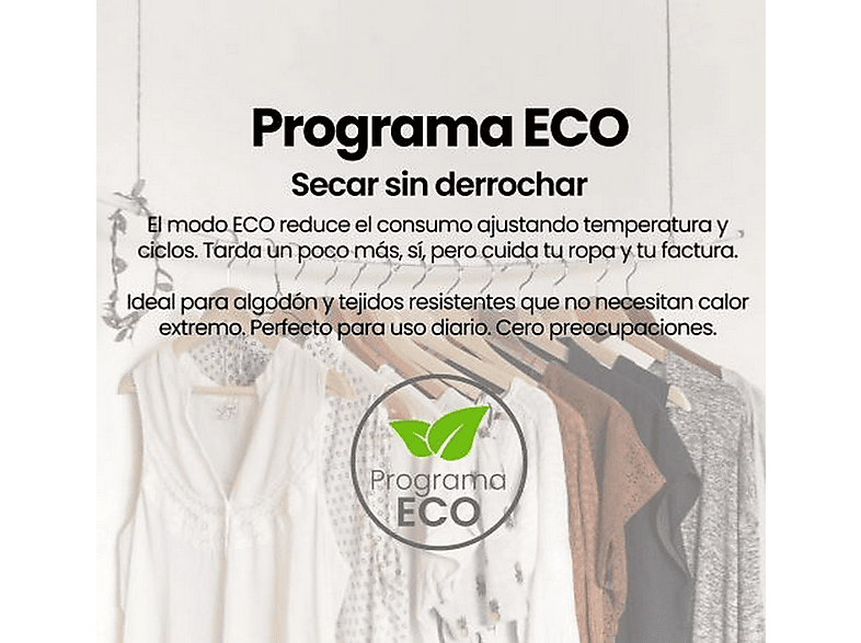 Secadora Bomba de Calor INFINITON en color Dark Inox, 10 kg — foto 8