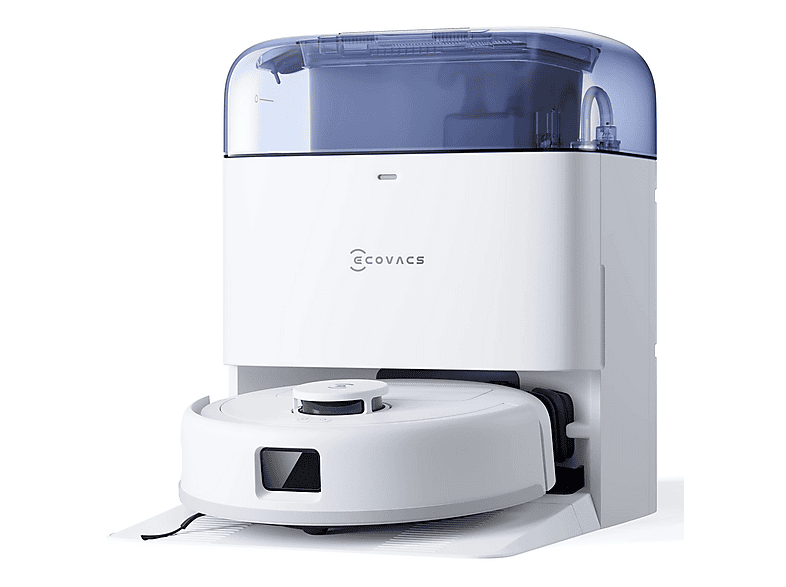 ECOVACS Robot friegasuelos en color Blanco — 70 W y Potencia de succión 19,5 kPa