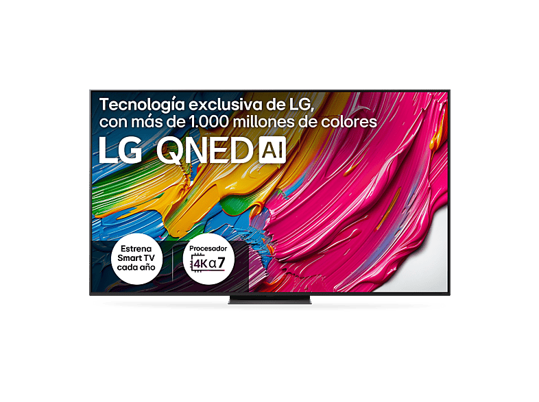 TV QNED 75" LG — UHD 4K y Procesador Inteligente α7 AI Processor 4K Gen8