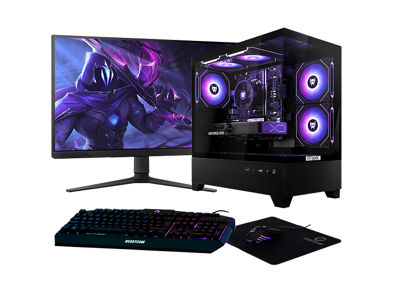 BEASTCOM Pack PC gaming — AMD Ryzen™ 5 8400F y 16 GB RAM