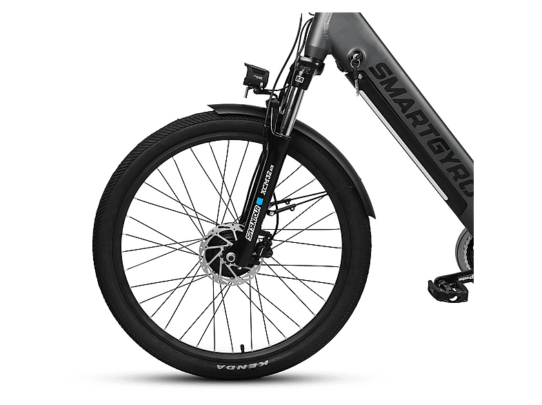 Bicicleta urbana SMARTGYRO en color Titan de asistente al pedaleo — foto 4