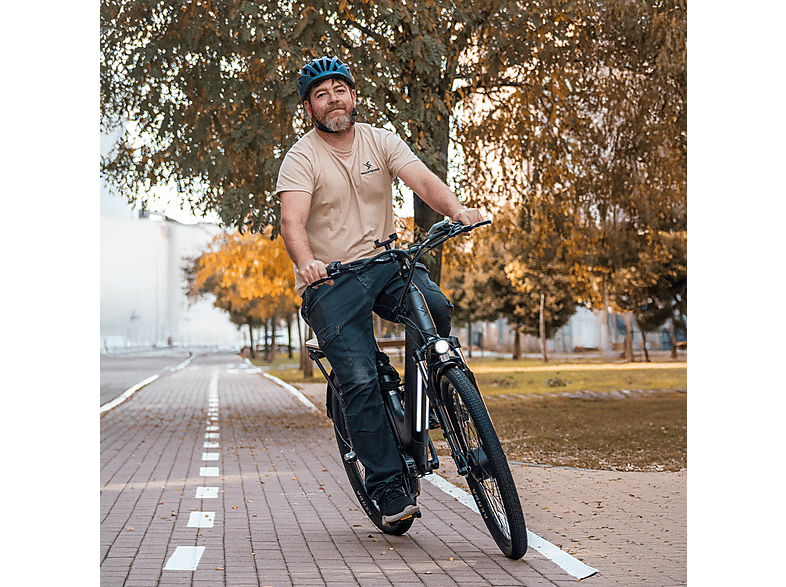 Bicicleta urbana SMARTGYRO en color Titan de asistente al pedaleo — foto 8