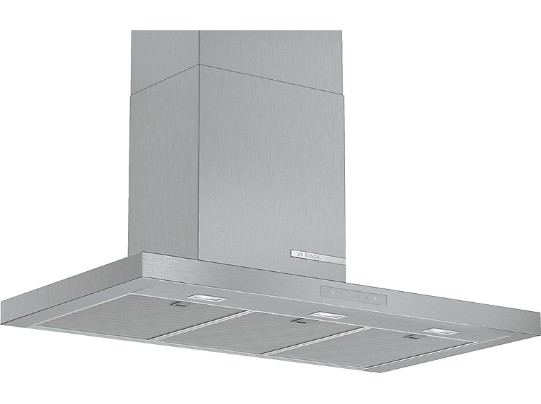 Campana decorativa BOSCH — 3 velocidades y 430 m³/h (mod. Serie 6 DWB97CM50)