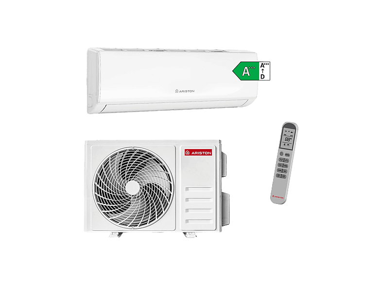 ARISTON Aire acondicionado Split 1x1 en color White — 2.7 kW y 43 m²