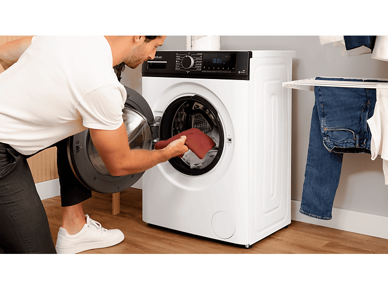 CECOTEC Lavadora carga frontal en color White (mod. Bolero DressCode 7610 Inverter) — foto 15