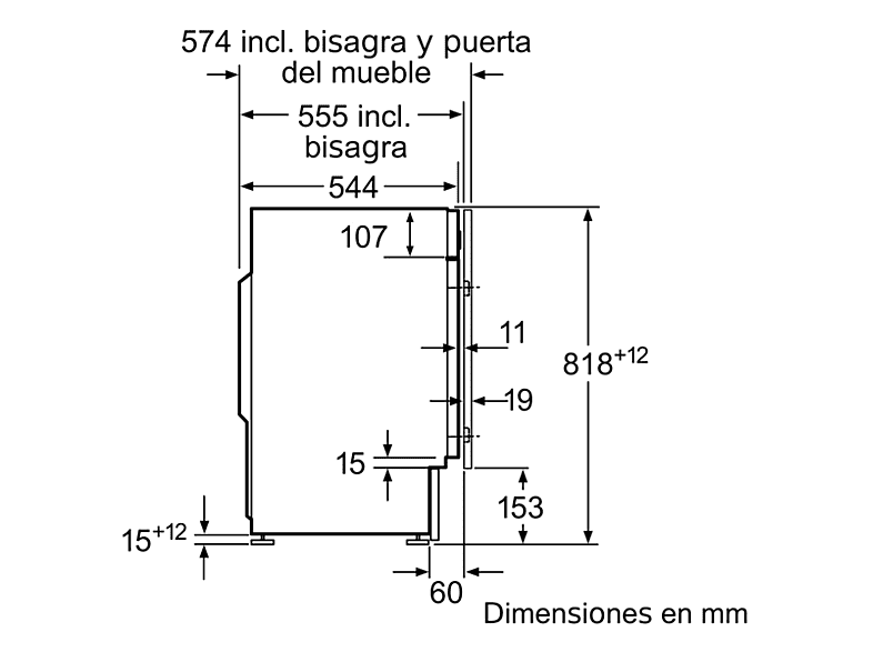 BALAY Lavadora integrable en color Blanco — foto 6