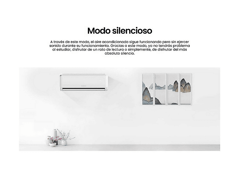 INFINITON Split 1x1 en color Blanco (mod. SPLIT-A3502B) — foto 4
