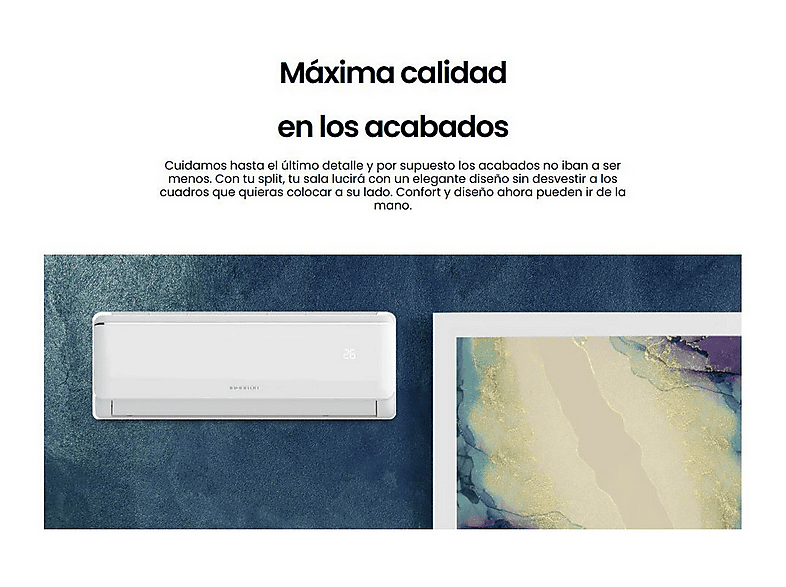 INFINITON Split 1x1 en color Blanco (mod. SPLIT-A3502B) — foto 8