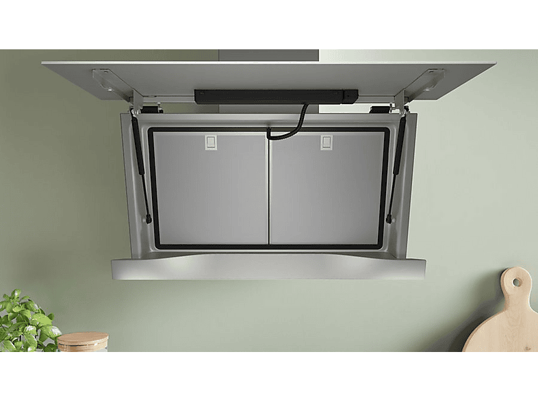 Campana decorativa BOSCH con 3 velocidades en color cristal blanco — foto 6