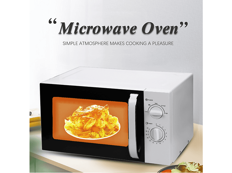 BYTELIKE Microondas libre instalación en color negro — 800 W y 30 l — foto 4