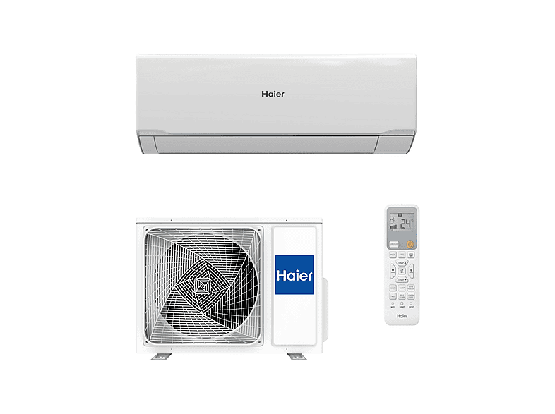 Aire acondicionado Split 1 x 1 HAIER — 3010 fg/h y Función Inverter (mod. TIDE R 35 PREMIUM)