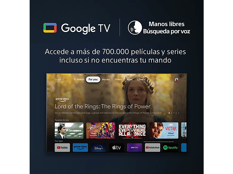 SONY TV LED 65" en color Negro — 4K HDR y TDT HD — foto 9