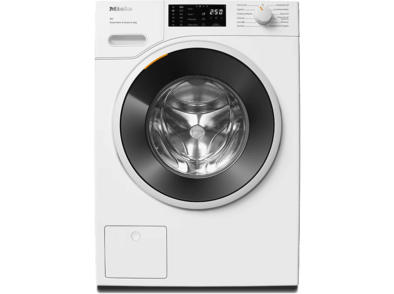 MIELE Lavadora carga frontal 9 kg (mod. WCS) en color Blanco Loto
