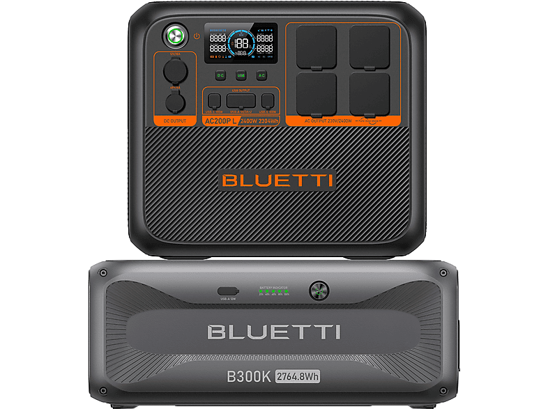 Kit estación de energía professional BLUETTI con 5069.8Wh en color gris