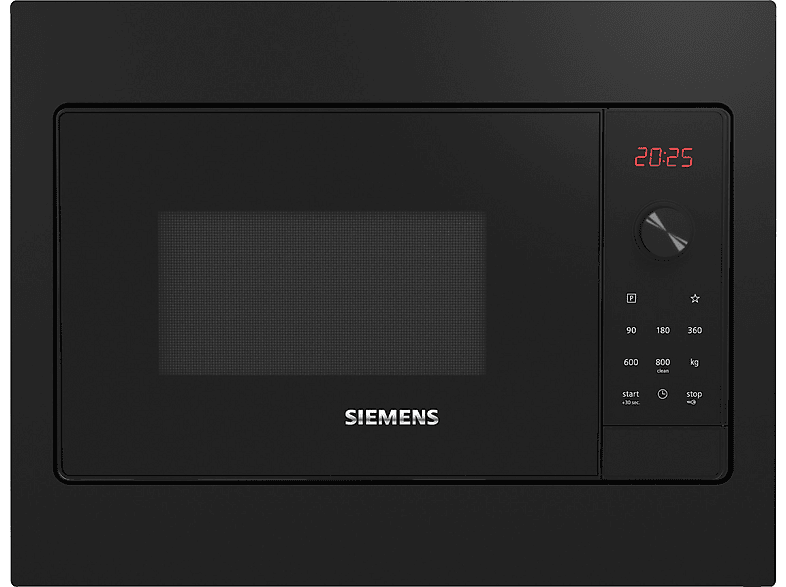 Microondas integrable SIEMENS en color Inox, 800 W