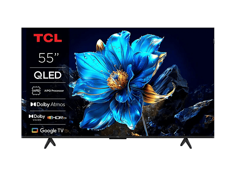 TV QLED 55" TCL en color Negro, UHD 4K — foto 4