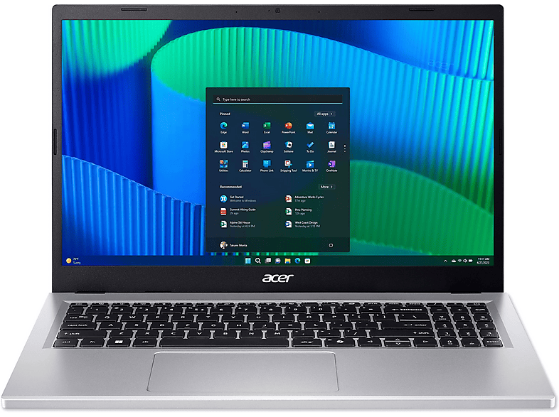 Portátil ACER en color Plata (mod. Extensa 15 EX215-57)