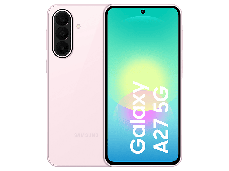 Móvil SAMSUNG en color Rosa Claro de 128 GB