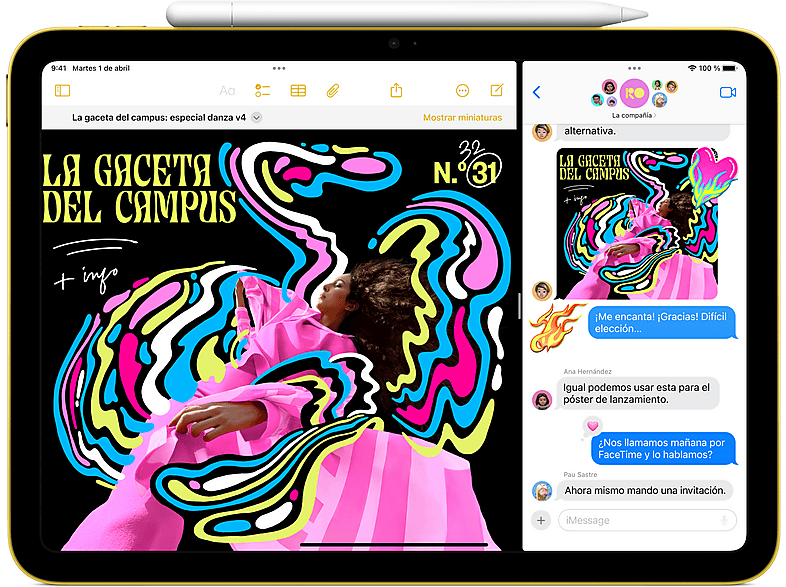 Tablet APPLE en color Rosa, 128GB — foto 4