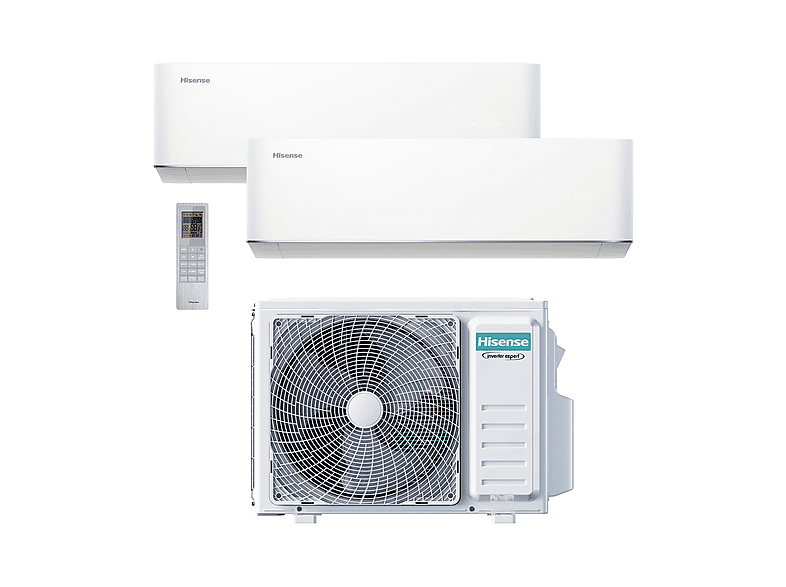 HISENSE Aire acondicionado Split 2 x 1 en color Blanco — 3,526 fg/h y Función Inverter — foto 5