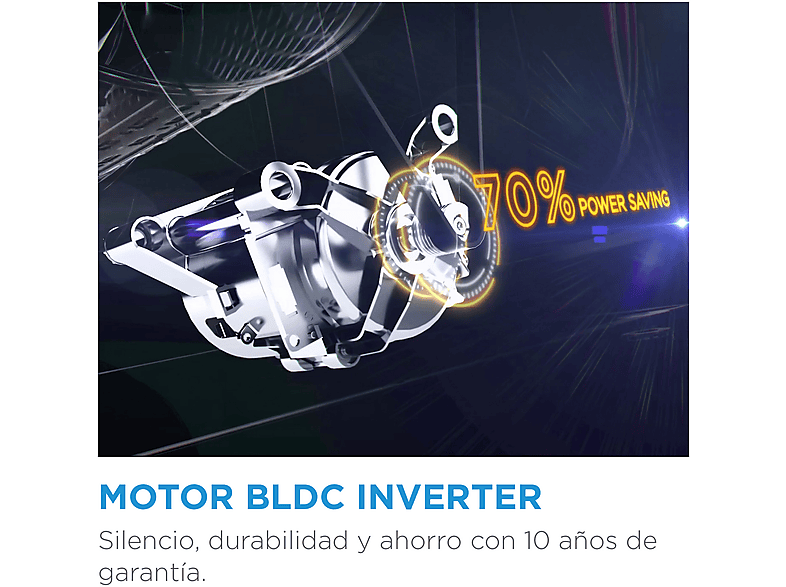 Lavadora carga frontal MIDEA en color Blanco, 8 kg — foto 8