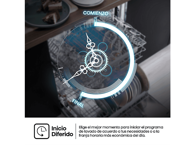 Lavavajillas integrable HISENSE en color Sin Panelar, 16 servicios — foto 9