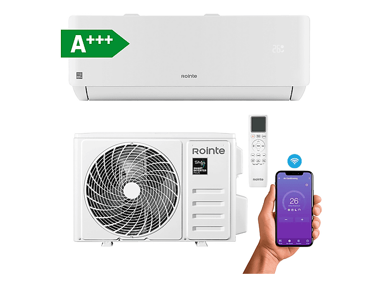 ROINTE Aire acondicionado Split 1 x 1 en color Blanco (mod. RX20)