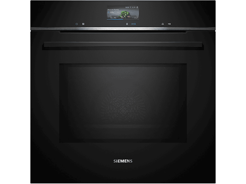 SIEMENS Horno microondas en color Negro — Integrable y Hidrolítica