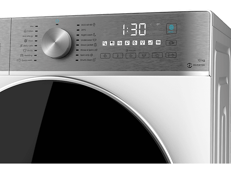 Lavadora carga frontal CECOTEC — 10 kg y 1400 rpm (mod. Bolero DressCode 10800 Inverter) — foto 3