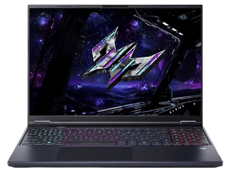 ACER Portátil gaming en color Negro — 16" WQXGA OLED y Intel® Core™ Ultra 7 255HX