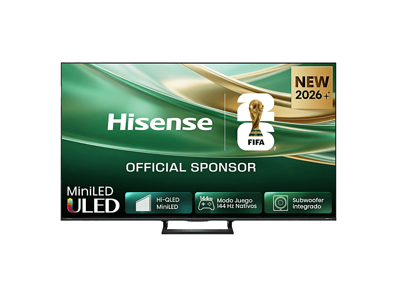 HISENSE TV Mini LED 65" en color Negro (mod. 65E8S)