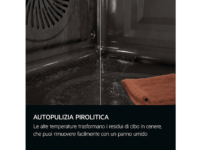 AEG Horno a vapor en color Negro — Integrable y Pirolítico — foto 5