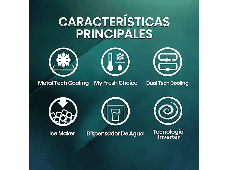 Frigorífico americano HISENSE en color Inox de Total No Frost — foto 6