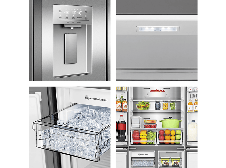 Frigorífico americano HISENSE en color Inox de Total No Frost — foto 7