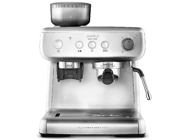 Cafetera express BREVILLE — Con Molinillo y 15 bares
