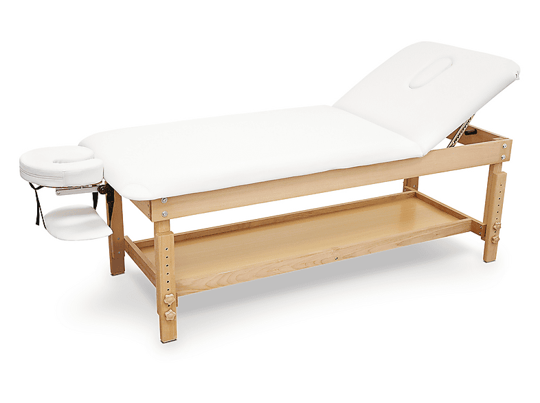 WELLCORE Camilla de masaje para Piernas (mod. WLLC1179-RX3) en color Blanco