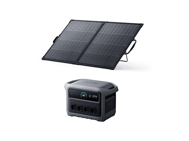 ANKER Estación de energía Deportes (mod. SOLIX KIT C1000X Gen) en color gris