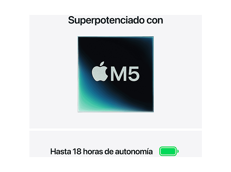 APPLE Portátil en color Blanco estrella (mod. MacBook Air (2026) 13.6") — foto 4