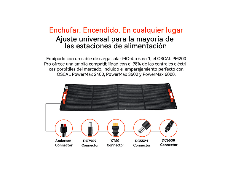 OSCAL Estación de energía en color Negro (mod. PowerMax 6000 con 2) — foto 11