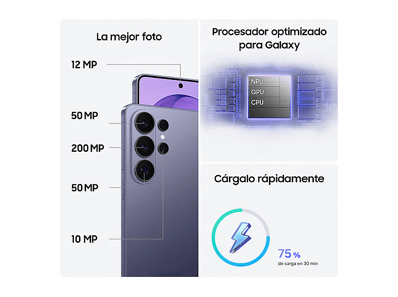 Móvil SAMSUNG en color Azul Cielo, 1 TB — foto 4